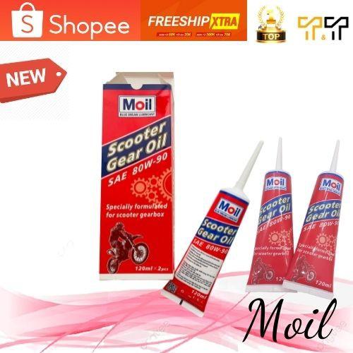 Nhớt lap Moil Scooter Gear Oil 80w90, nhớt xe tay ga thích hợp bôi trơn cho hộp số các loại xe tay ga - Tây Thành Shop