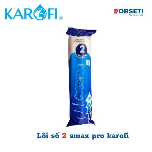 Bộ lõi lọc nước thô 123 SMAX Pro Karofi - Hàng chính hãng