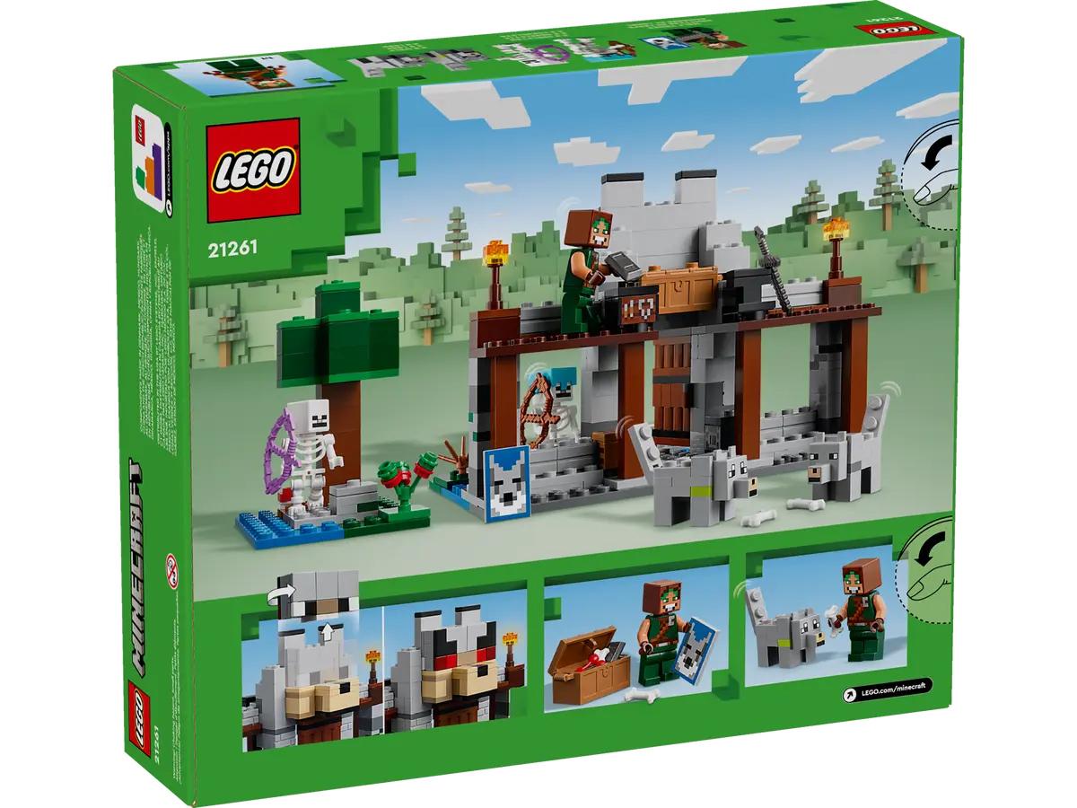 Đồ Chơi Lắp Ráp Tòa Thành Sói - The Wolf Stronghold - Lego Minecraft 21261 (312 Mảnh Ghép)