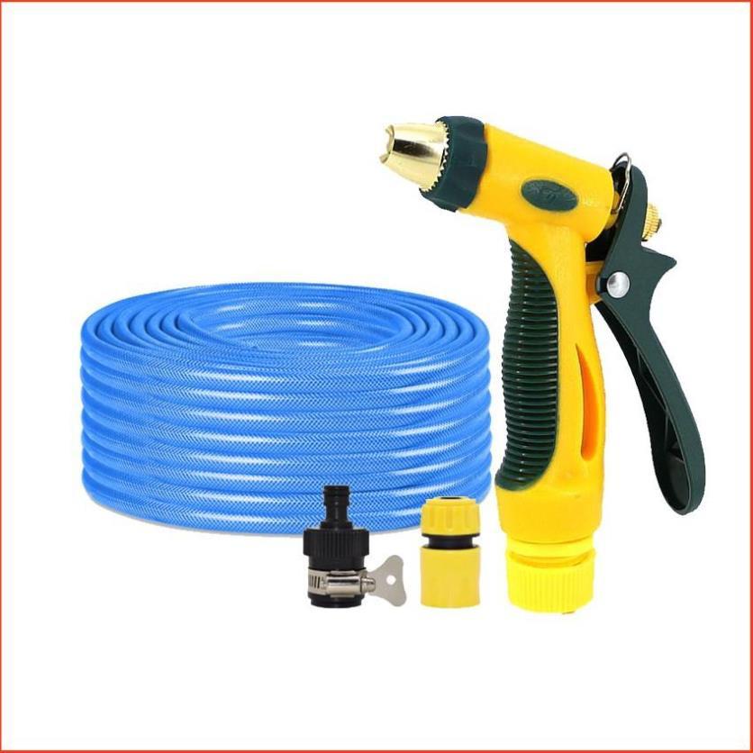 Bộ dây vòi xịt nước rửa xe,tưới cây tăng áp 3 lần 7-10m 206317