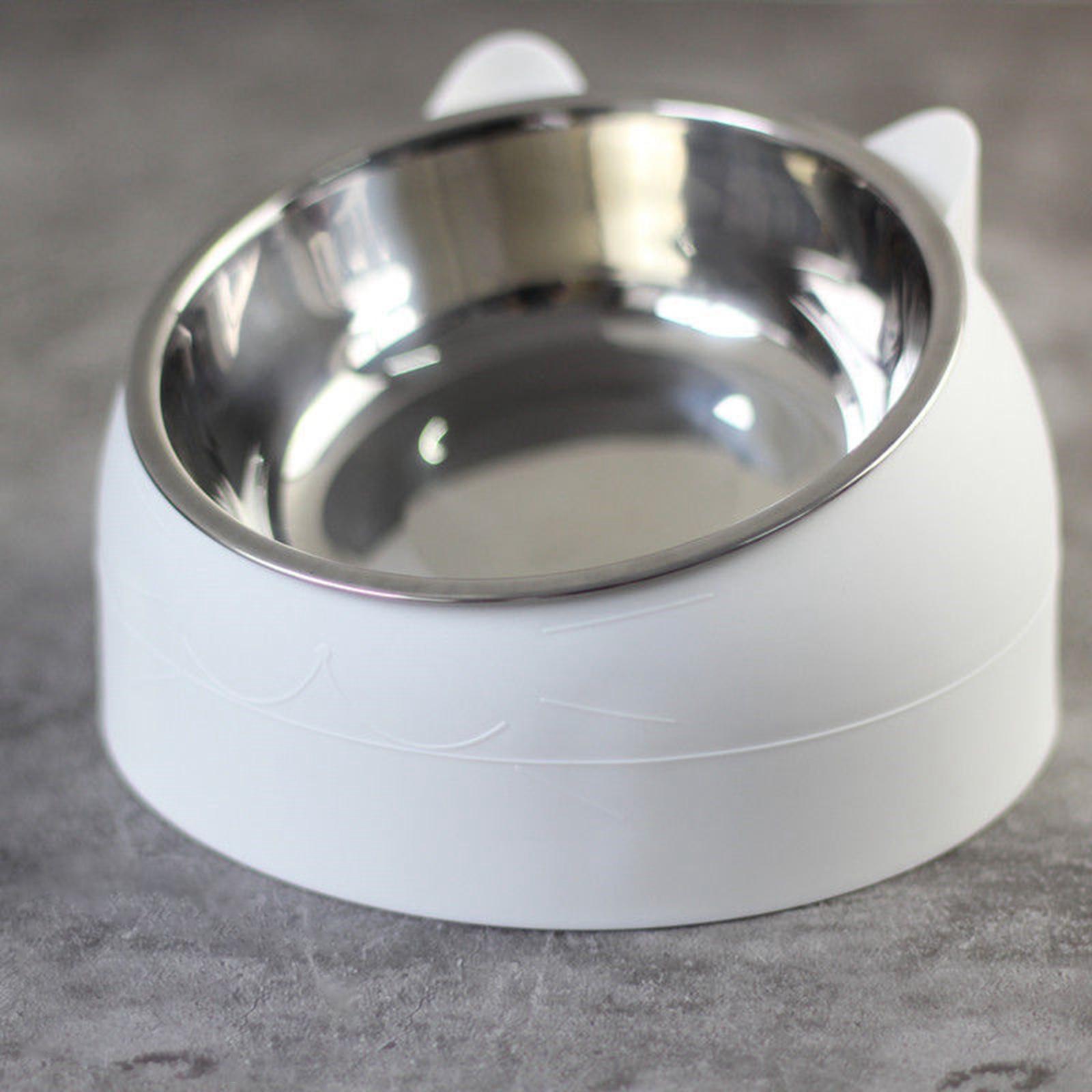 2x Pet Feeder Raised Food Feeder Neck Protective Bowls