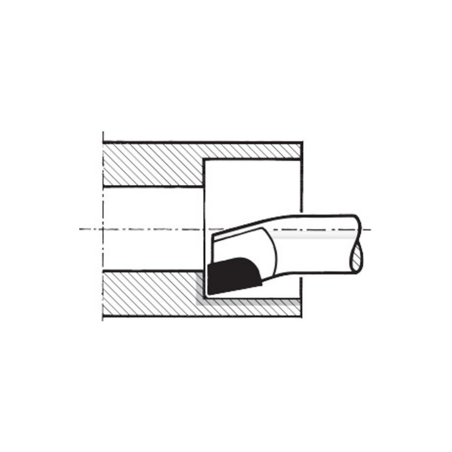 Dao tiện lỗ phải hàn mảnh hợp kim HOLEX 296430 20