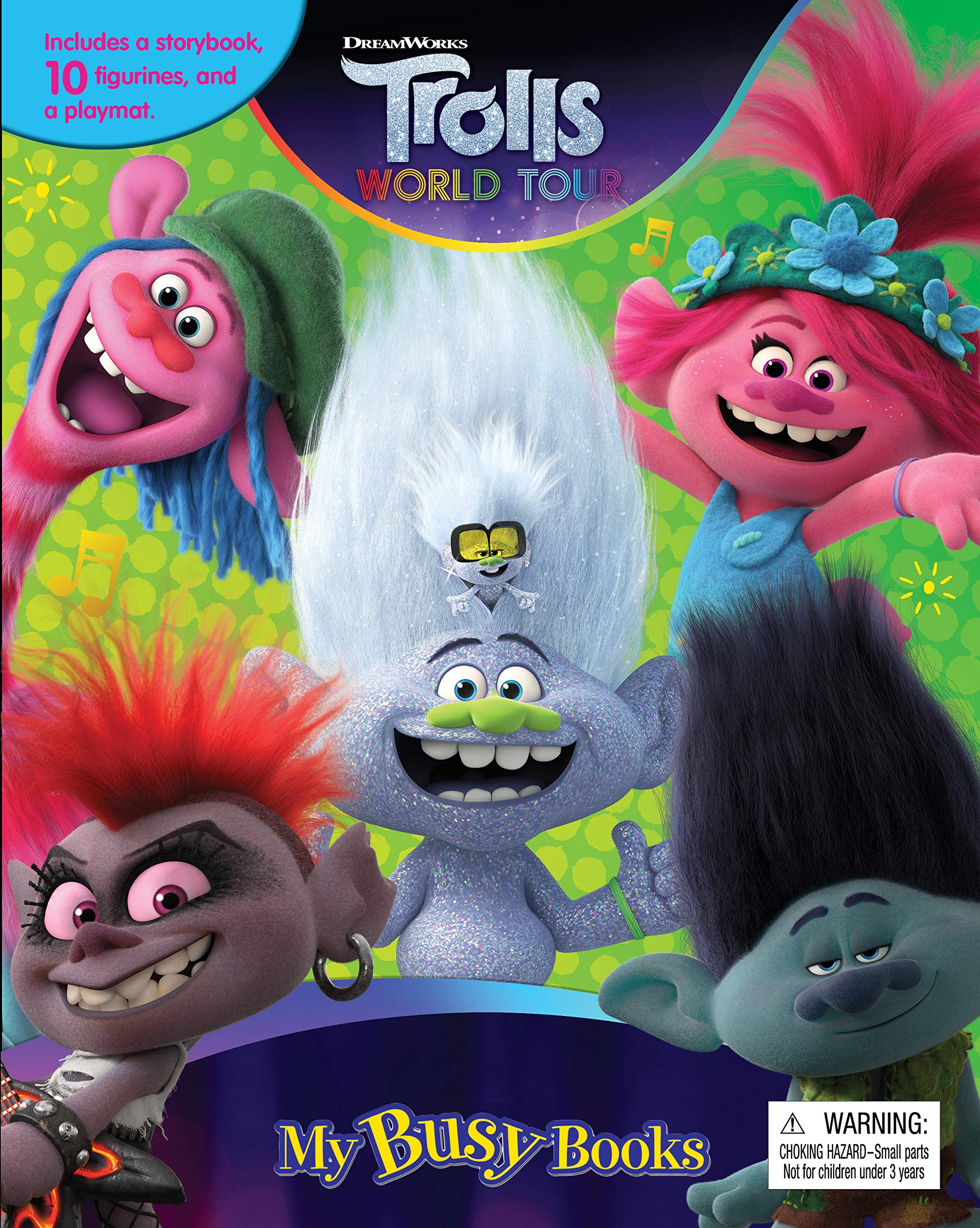 Dreamworks Trolls World Tour My Busy Books