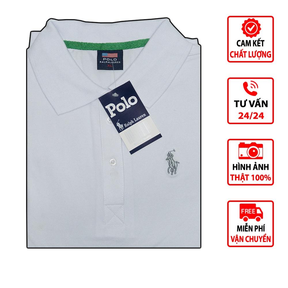 Áo thun Polo Nam cao cấp vải Cotton co giãn 4 chiều thắm hút mồ hôi tốt 24 - Màu 4/4