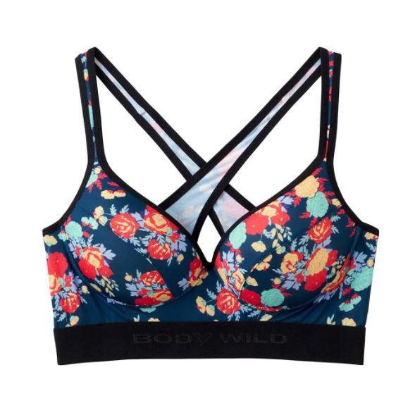Áo ngực thể thao Body Wild thấm mồ hôi nhanh khô - Chính hãng Gunze Nhật Bản