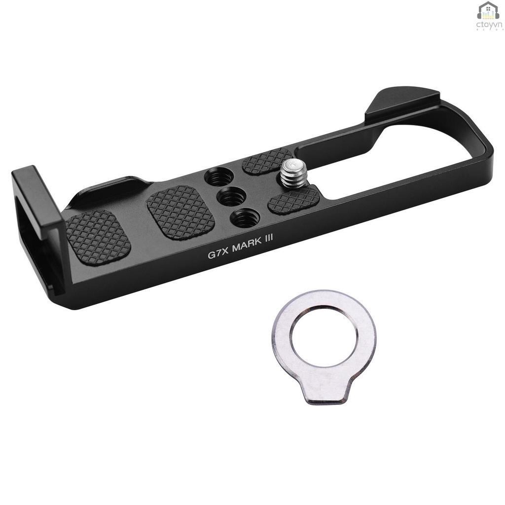 Tấm đế gắn chữ L 1/4 3/8 cho máy ảnh G7X Mark III
