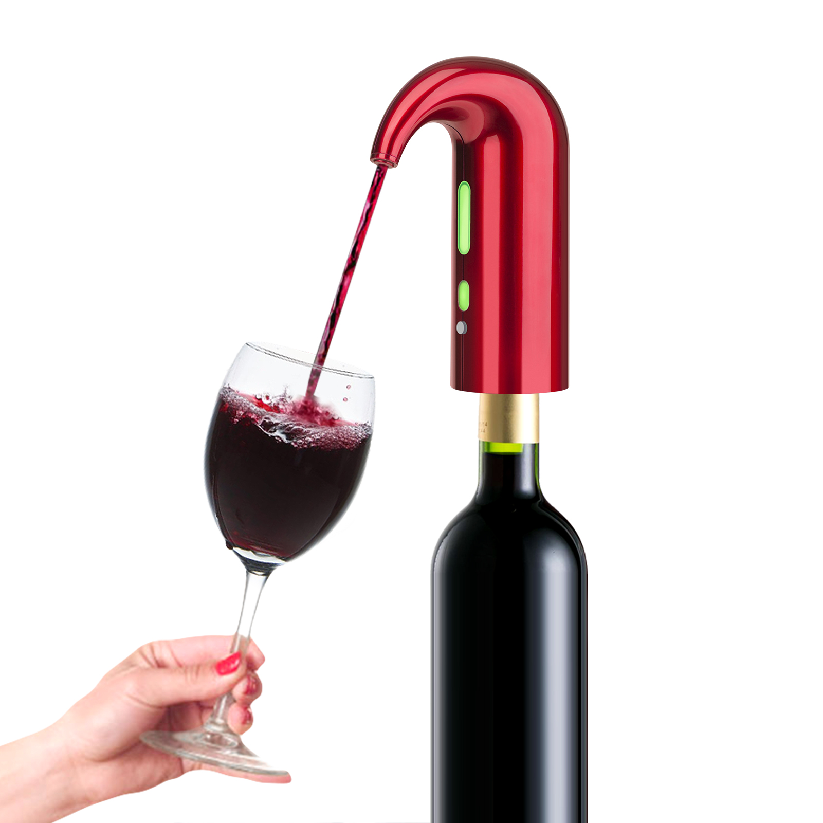 Máy rót rượu vang bằng điện tự động có thể sạc lại