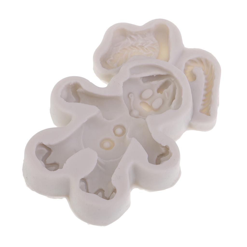 Elk liquid Silicone Cake Fondant Mold Cake Decorating Tools 9.5 x 5.5 cm