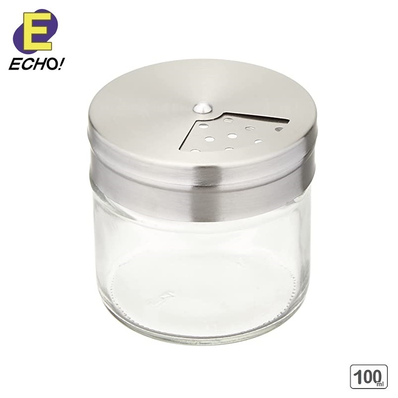 Hũ thủy tinh đựng gia vị Echo 100ml - Hàng nội địa Nhật Bản nhập khẩu chính hãng