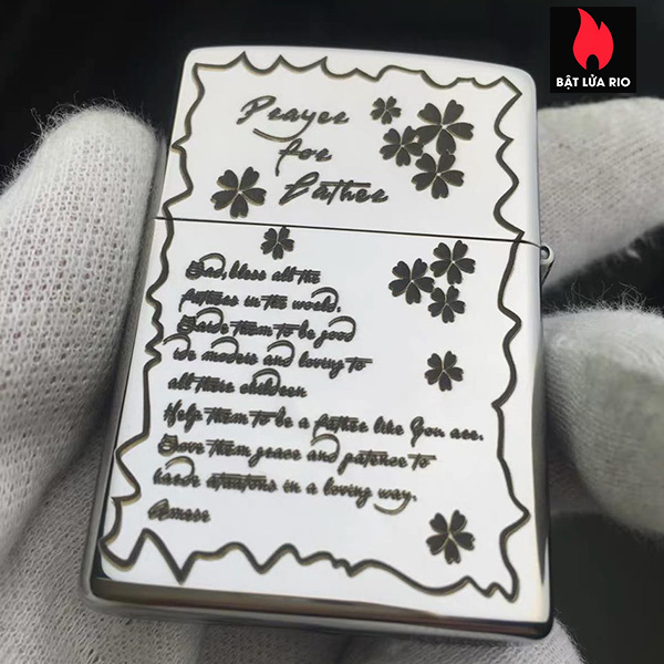 Bật Lửa Zippo 250 Khắc Father’S Day – Ngày Của Cha 06 – Zippo 250.Fatherday06