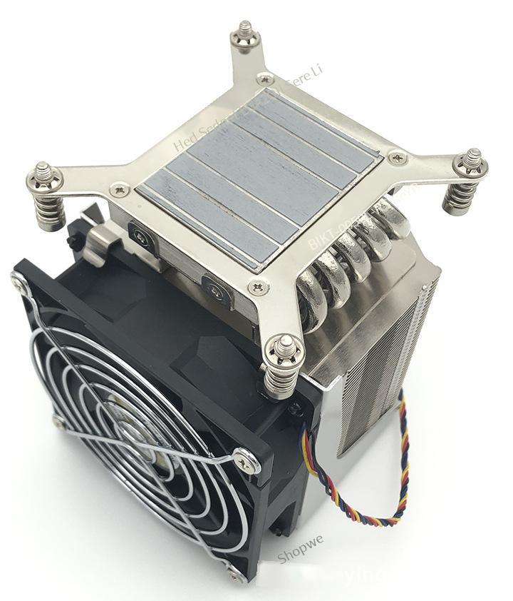 Đảm Bảo Chất Lượng Hỗ Trợ 115X/2011 4U Máy Chủ CPU 5 Ống Dẫn Nhiệt Máy Tính Để Bàn Tắt Tiếng Quạt Điều Khiển Nhiệt Độ