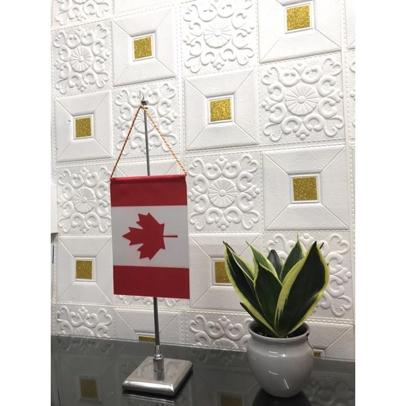 Cờ canada kí kết ép cứng