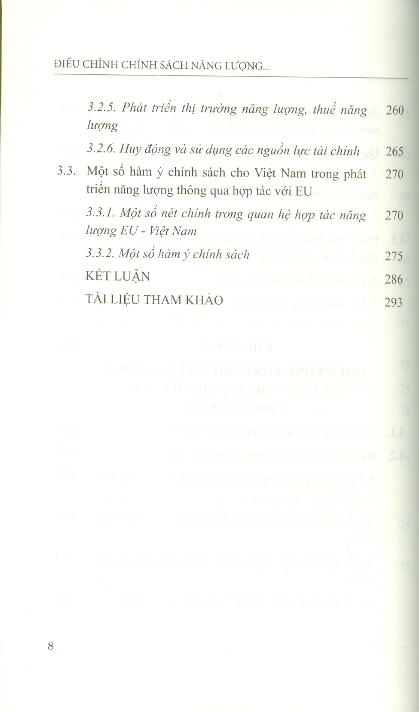 Điều Chỉnh Chính Sách Năng Lượng Của Liên Minh Châu Âu Trong Bối Cảnh Xung Đột Nga - Ukraine (Sách Chuyên Khảo)