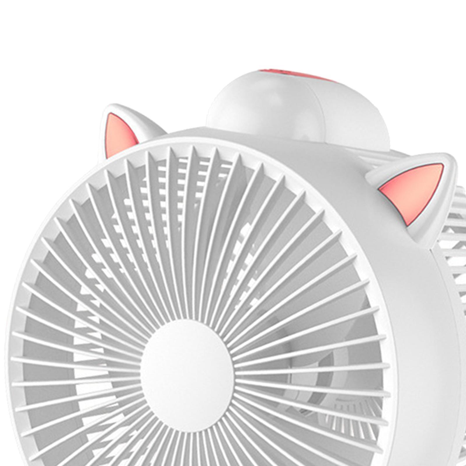 USB Desk Fan Strong Wind Small Silent Mini USB Fan for Outdoor Summer Travel