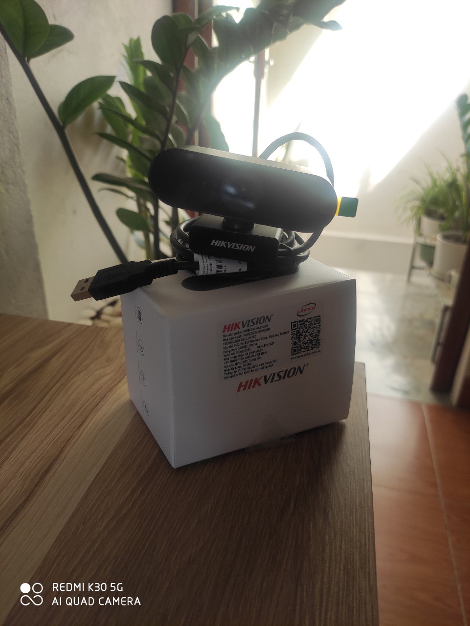 Webcam HIKVISION DS-U04 và DS-U04P độ nét 2K, tích hợp Mic, chống ồn thông minh - Hàng chính hãng