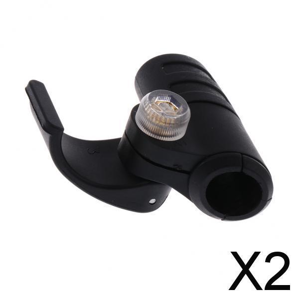 2xPlastic Walking Pole Quick Lock Accessories for Hiking Trekking 18mm