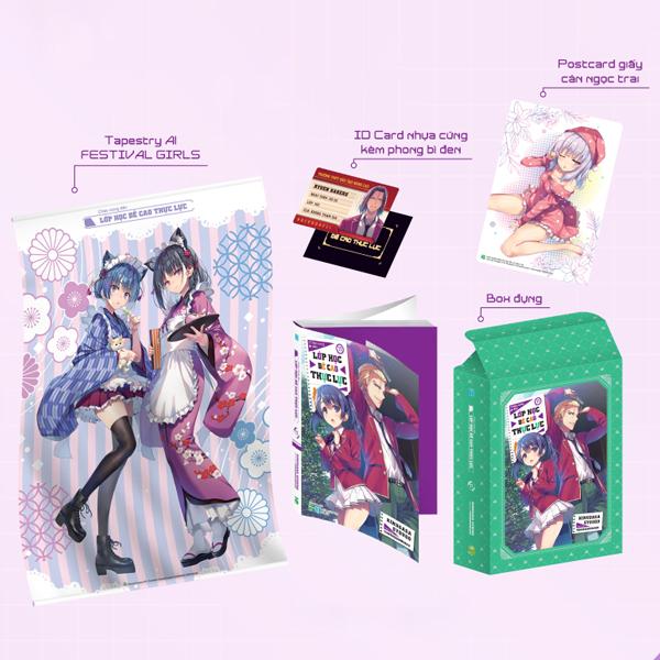 Sách - Chào Mừng Đến Lớp Học Đề Cao Thực Lực - Tập 11 - Bản Giới Hạn - Tặng Kèm Box + Tapestry A1 + ID Card Nhựa + Postcard