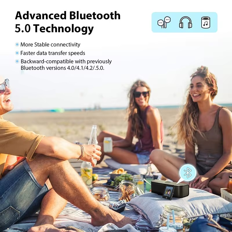Máy Nghe Nhạc MP3 Màn Hình Cảm Ứng 2.4 Inch Có Loa Tích Hợp HIFI Lossless RUIZU M17 Bộ Nhớ Trong 16GB - Hàng Nhập Khẩu