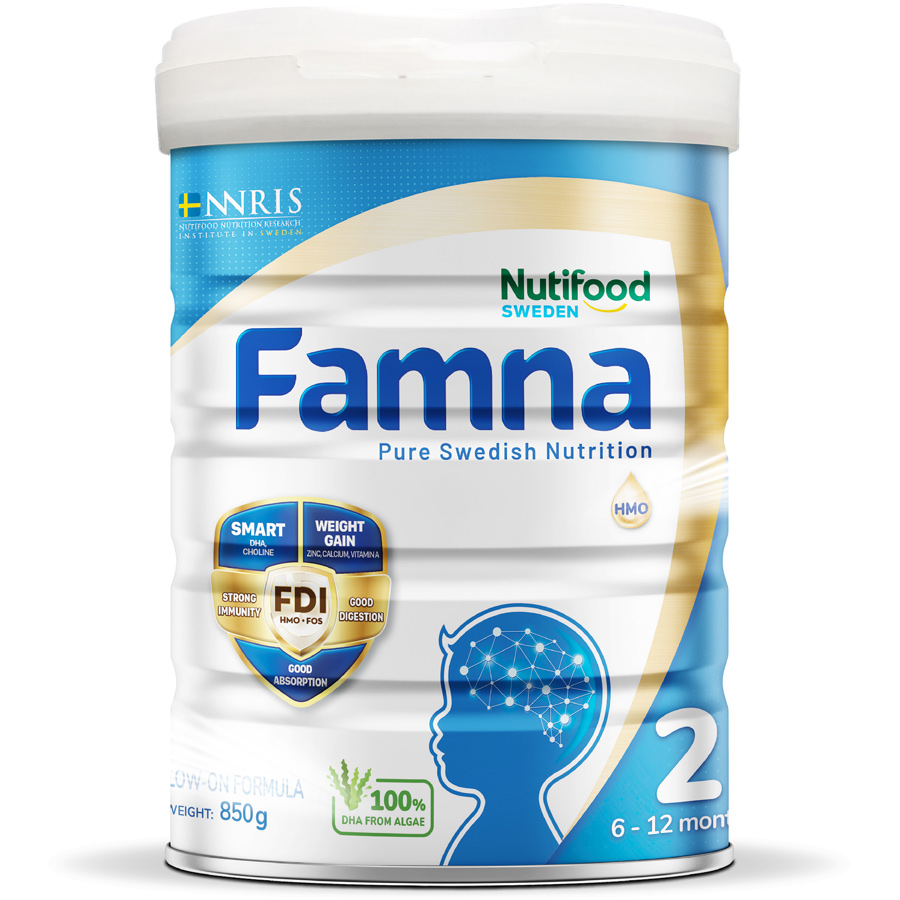 Sữa Bột FAMNA 2 Lon 850g