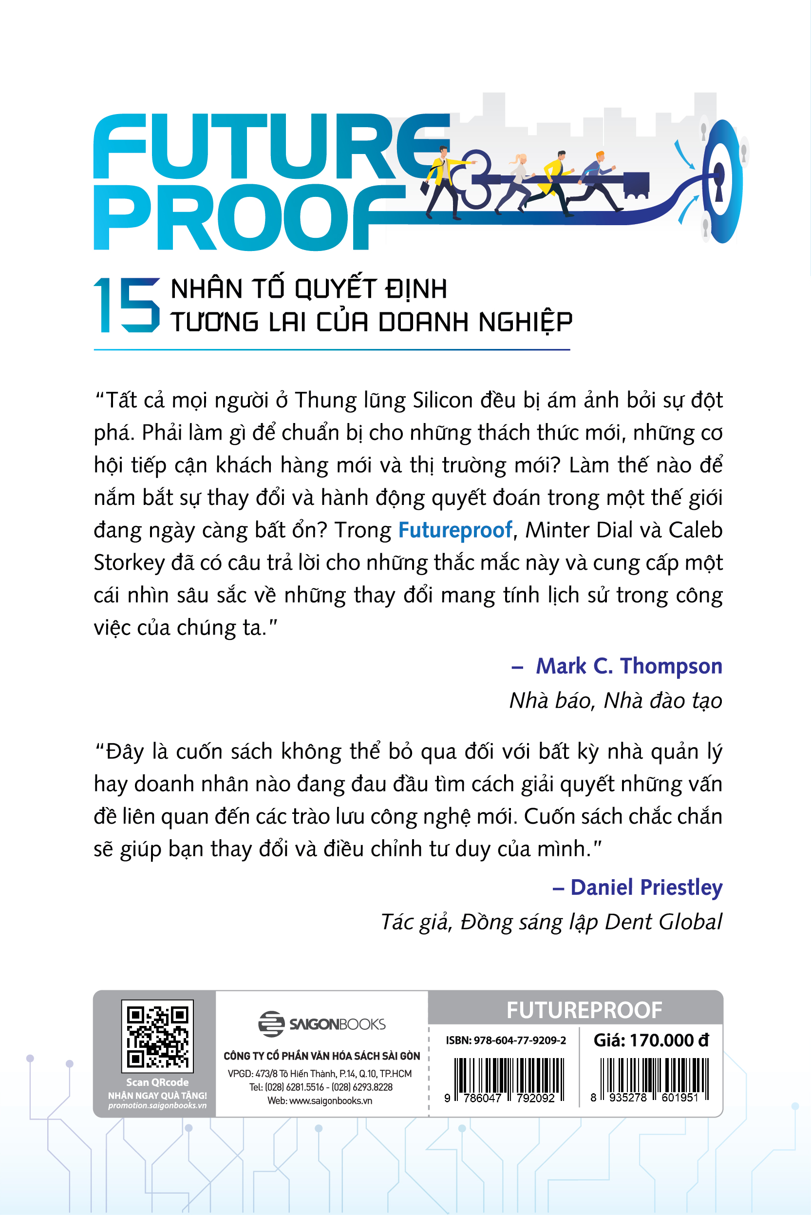 FUTUREPROOF - 15 nhân tố quyết định tương lai của doanh nghiệp - Tác giả Caleb Storkey, Minter Dial