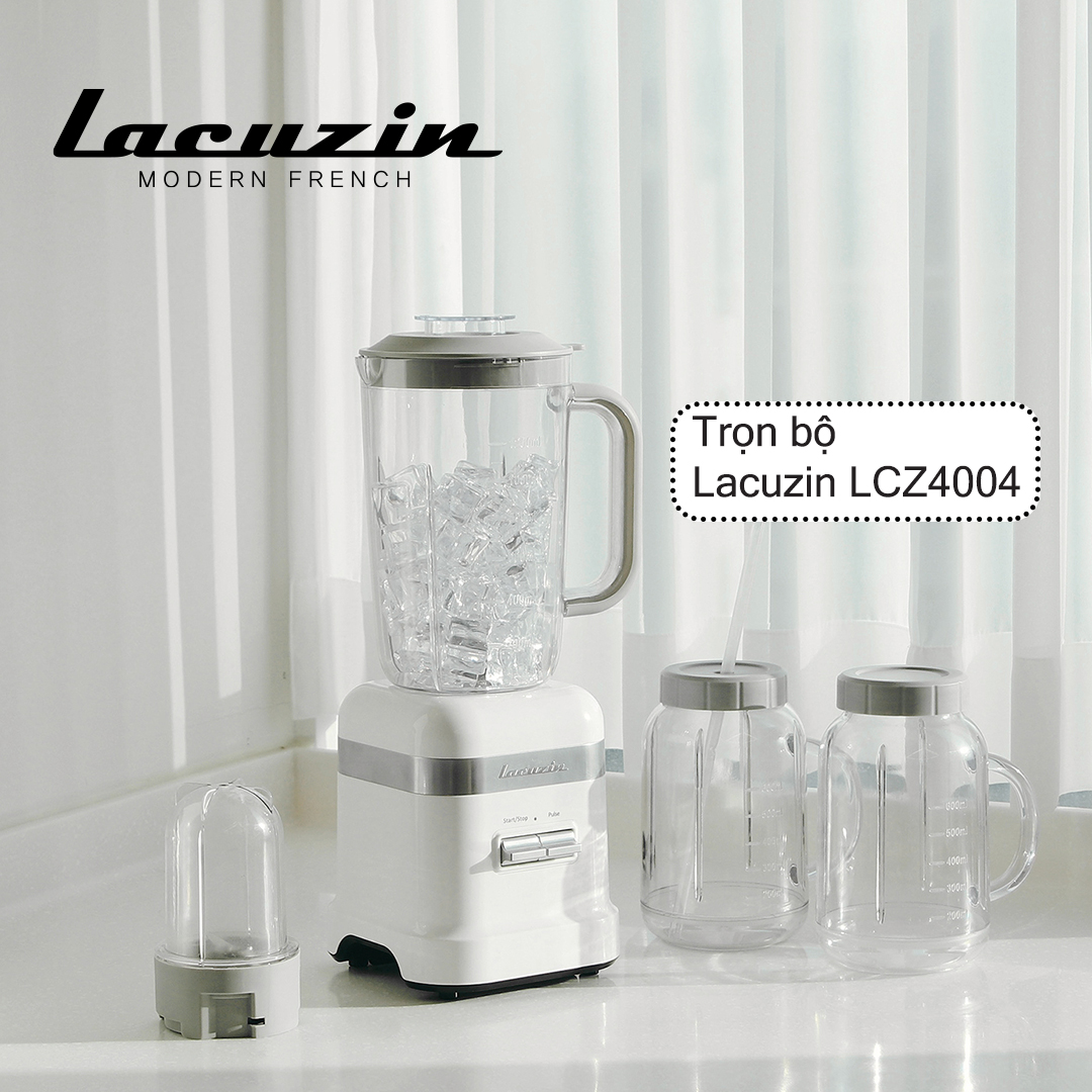 Máy xay sinh tố đa năng Lacuzin - LCZ4004 - Hàng chính hãng