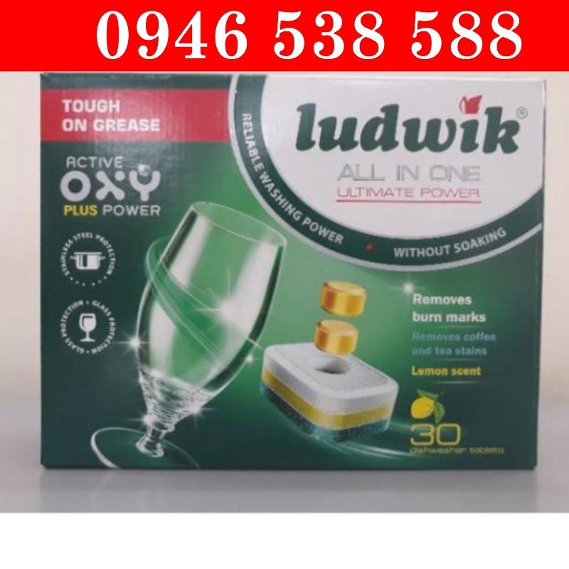 Viên rửa bát Ludwik All in one 30 viên