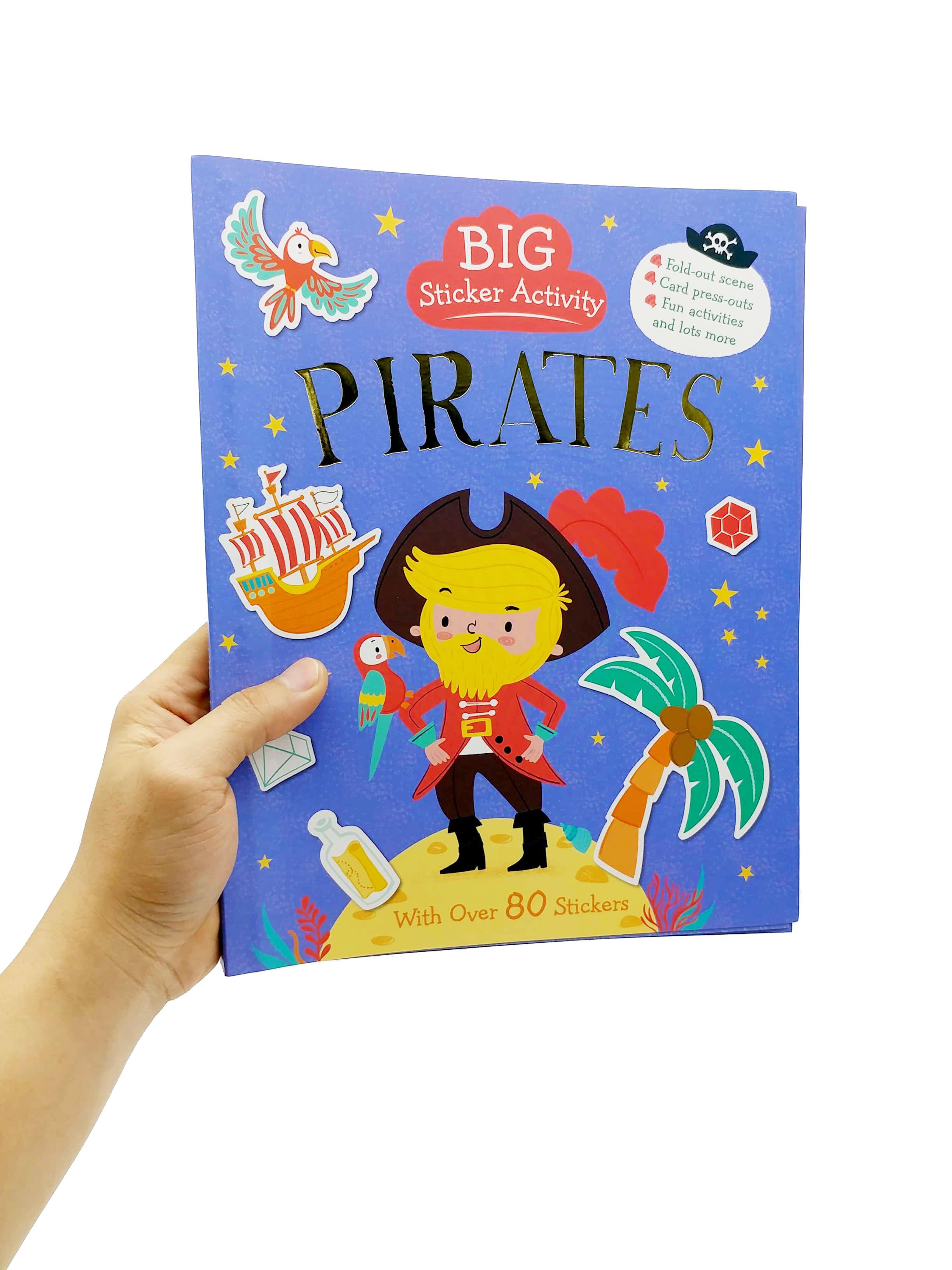 Big Sticker Activity - Pirates