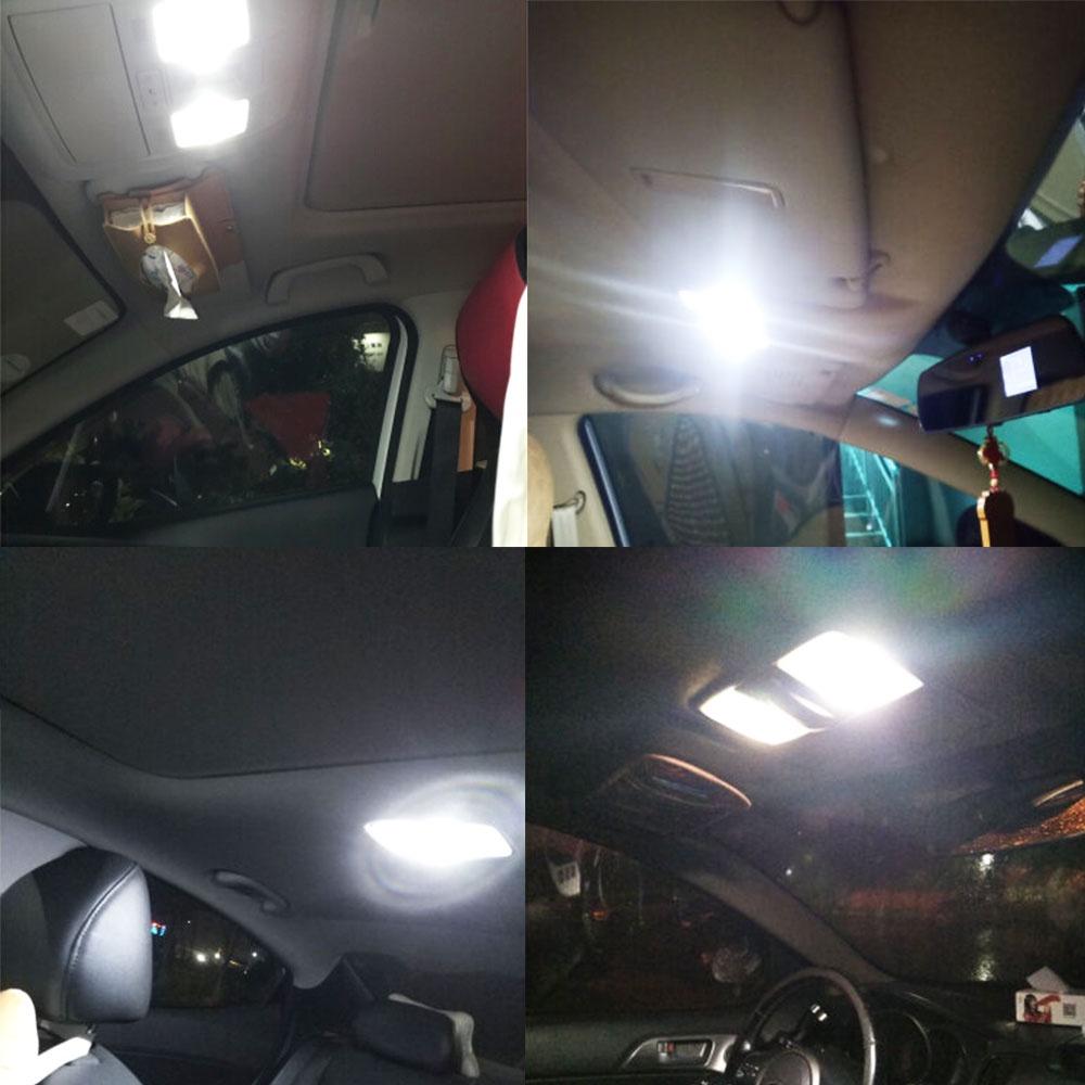 NEW 1PC T10 LED W5W 5050 5SMD Led Car Interior Light License Plate Bulb Turn Lamps 5w5 t10 White Red Yellow Green Pink Blue 12V