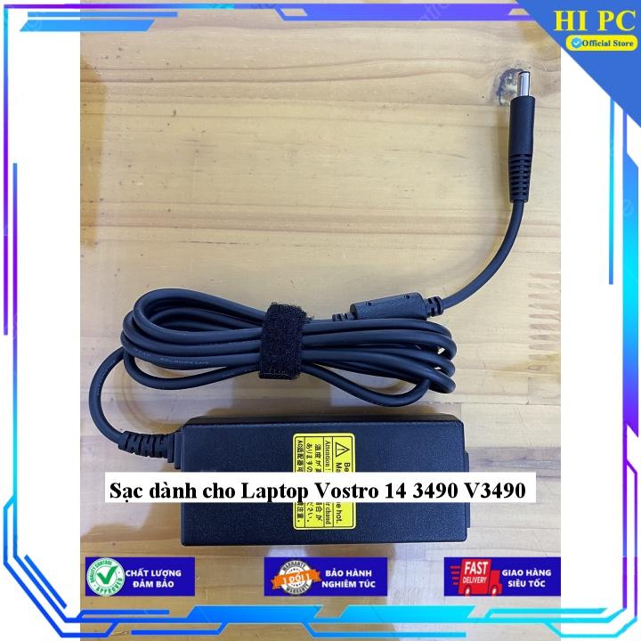 Sạc dành cho Laptop Vostro 14 3490 V3490 - Kèm Dây nguồn - Hàng Nhập Khẩu