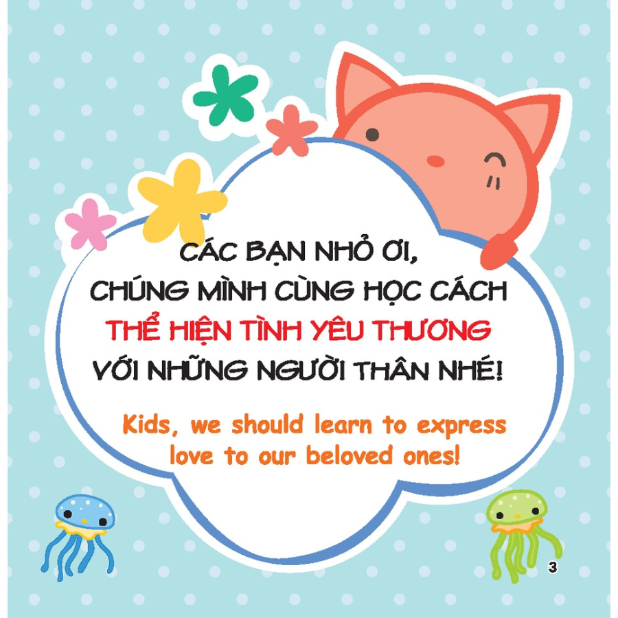 Rèn Luyện Kỹ Năng Giao Tiếp Bằng Tranh Cho Bé - Lời Yêu Thương