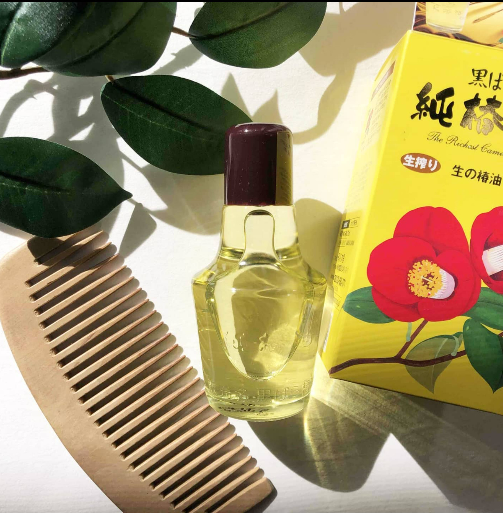 Tinh Dầu Kurobara Tsubaki Oil Dưỡng Tóc Và Da Chiết Xuất Từ Hoa Trà 47ml