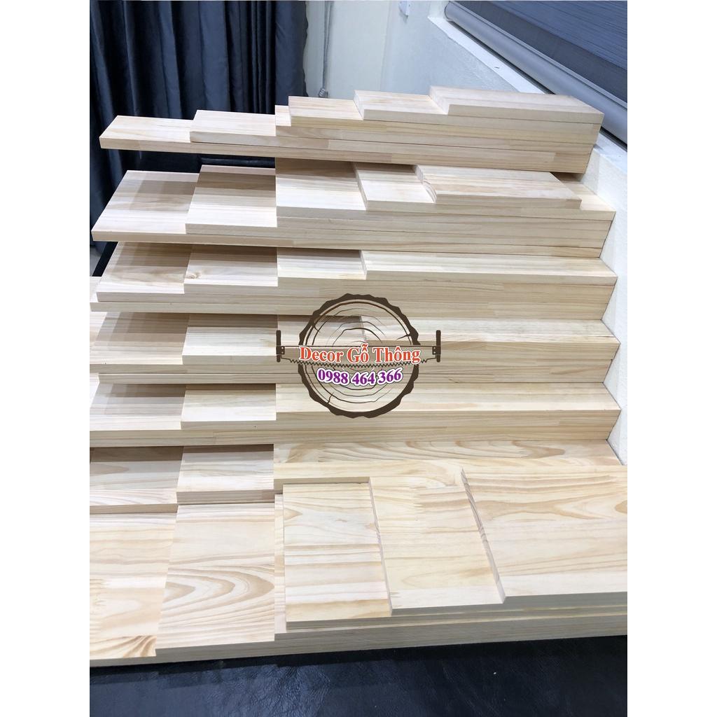 Tấm gỗ thông 10x40cm bào mịn thẳng đẹp