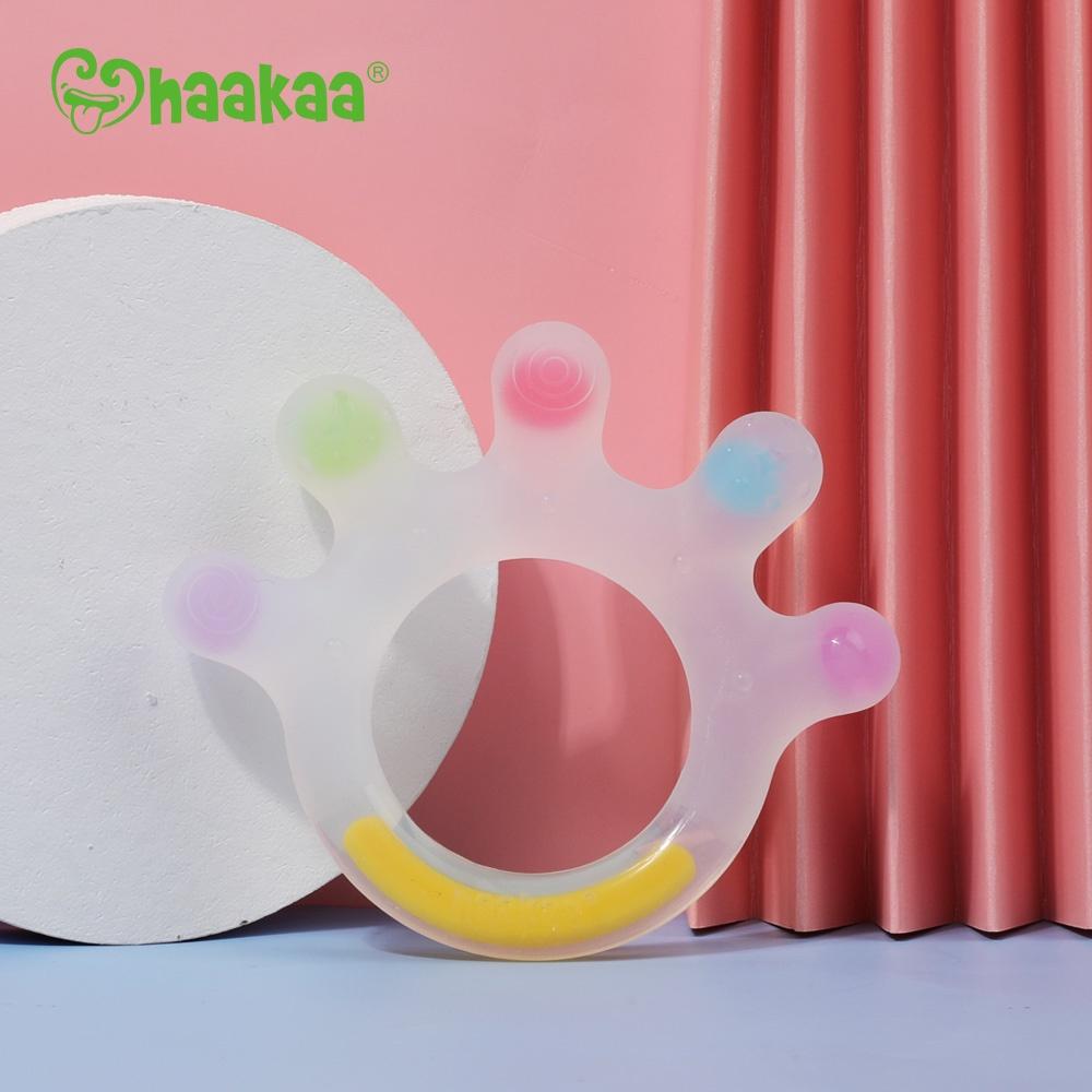 Gặm nướu cho bé hình bàn tay. Chất liệu silicone cao cấp. Không chứa BPA, PVC và phthalate. Giảm đau nướu cho bé