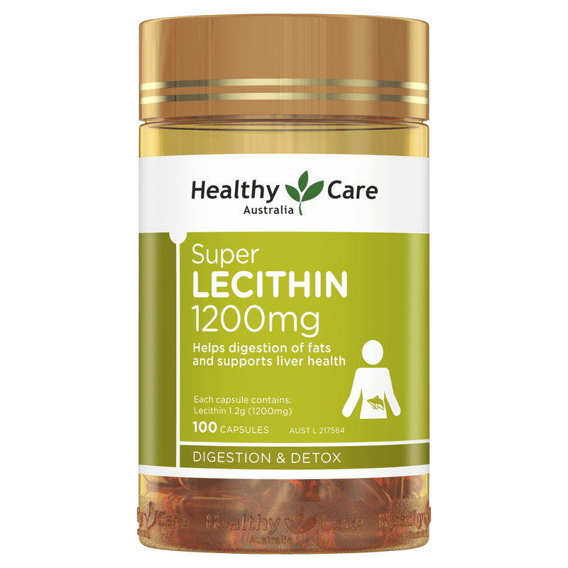 Lecithin Đậu Nành Úc Healthy Care Super Lecithin