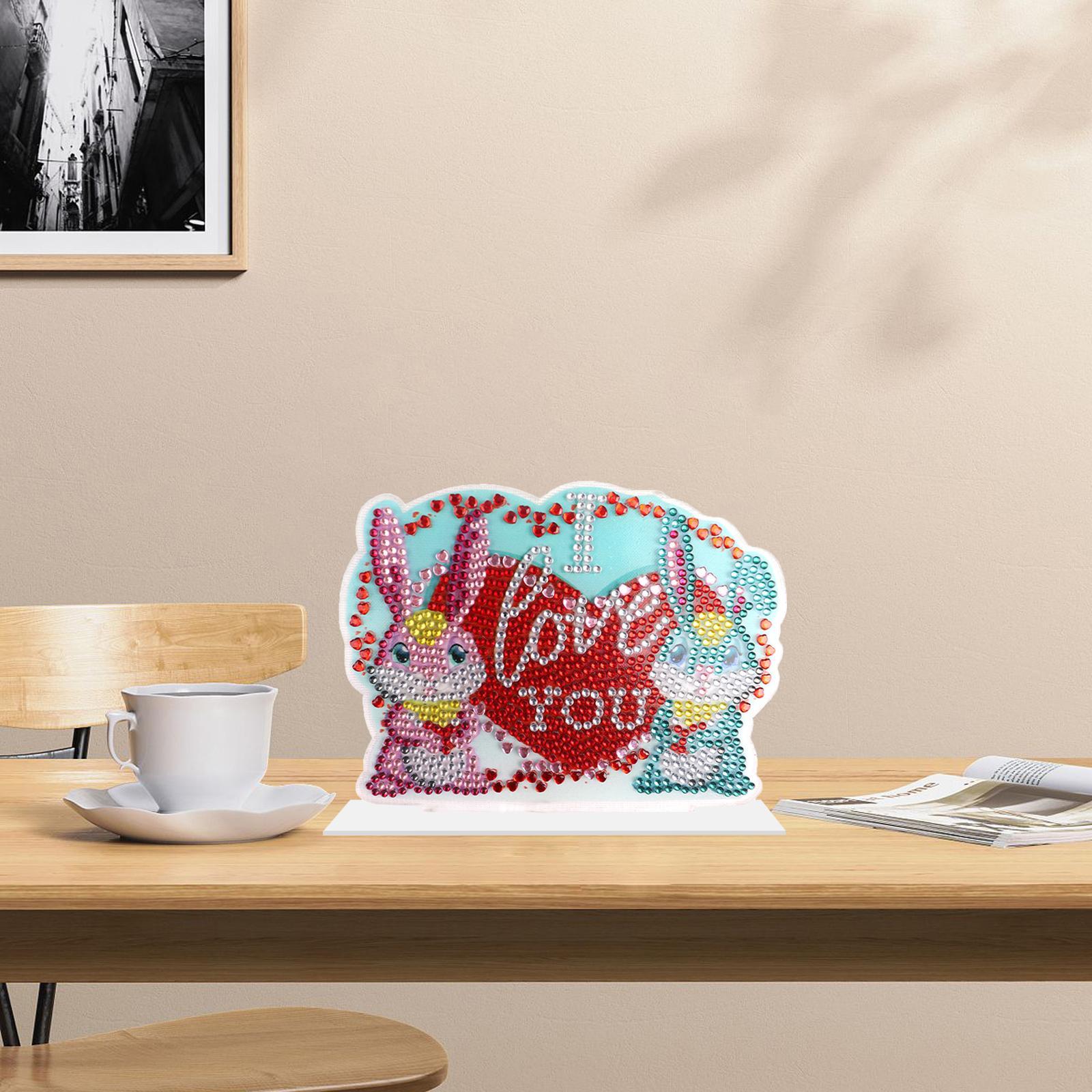 DIY 5D Easter Bunny Ornament for Kids Adults Holiday Gift