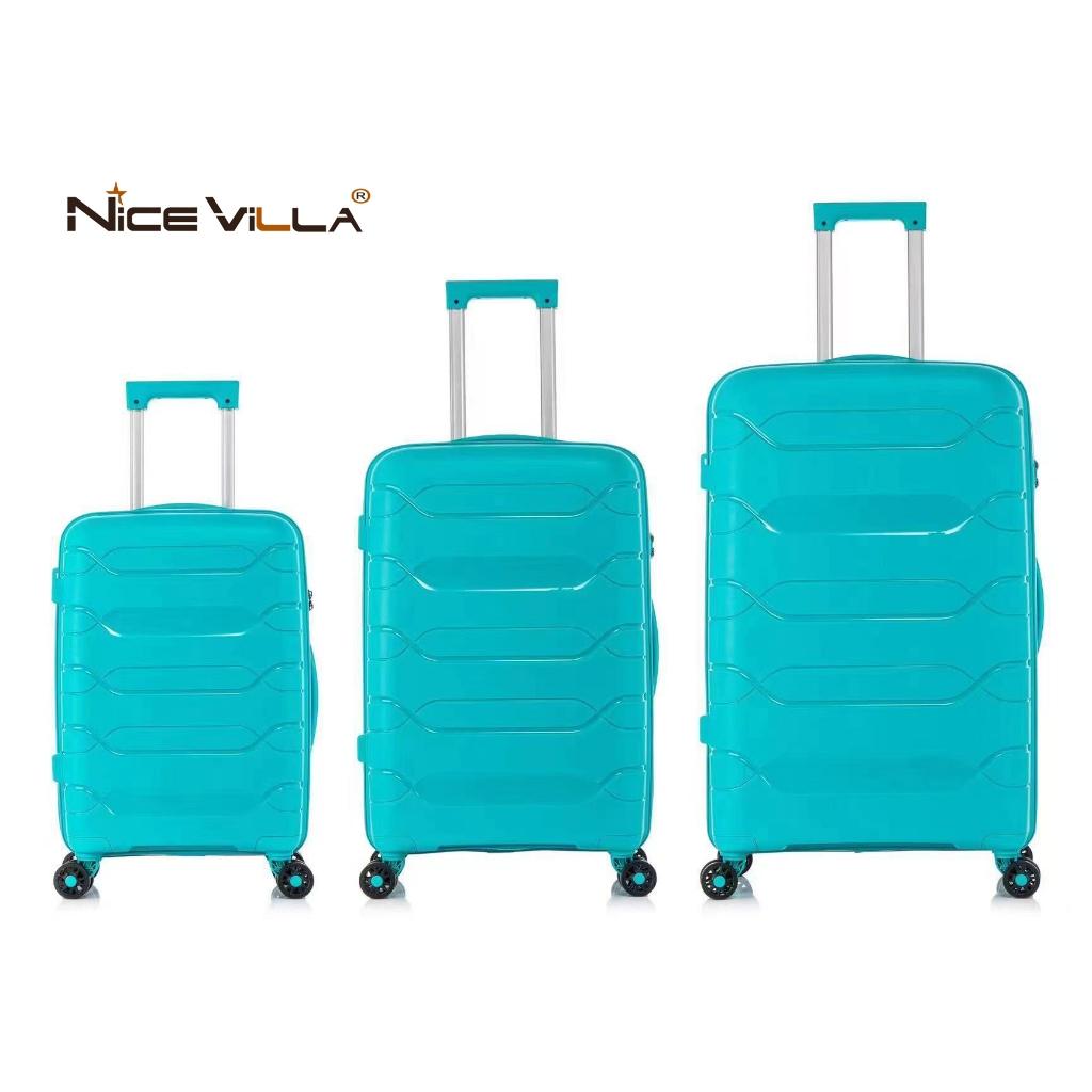 Vali Nhựa Dẻo PP Thời Trang NiceVilla Chống Va Đập Size 20inch &amp; 24inch &amp; 28inch
