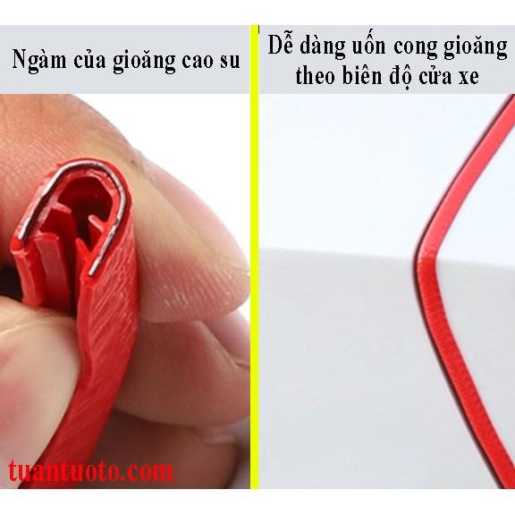 Cuộn gioăng cao su chống trầy mép cửa ô tô