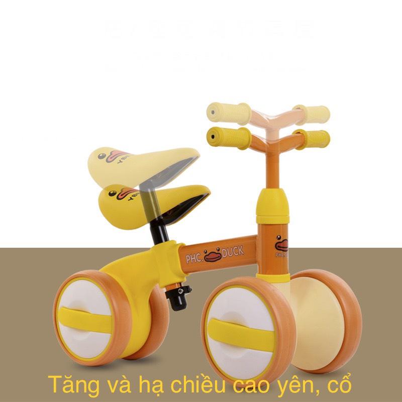 Xe chòi chân 4 bánh khung kim loại cho bé HÀNG CAO CẤP LAOỊ LỚN 1-7 TUỔI