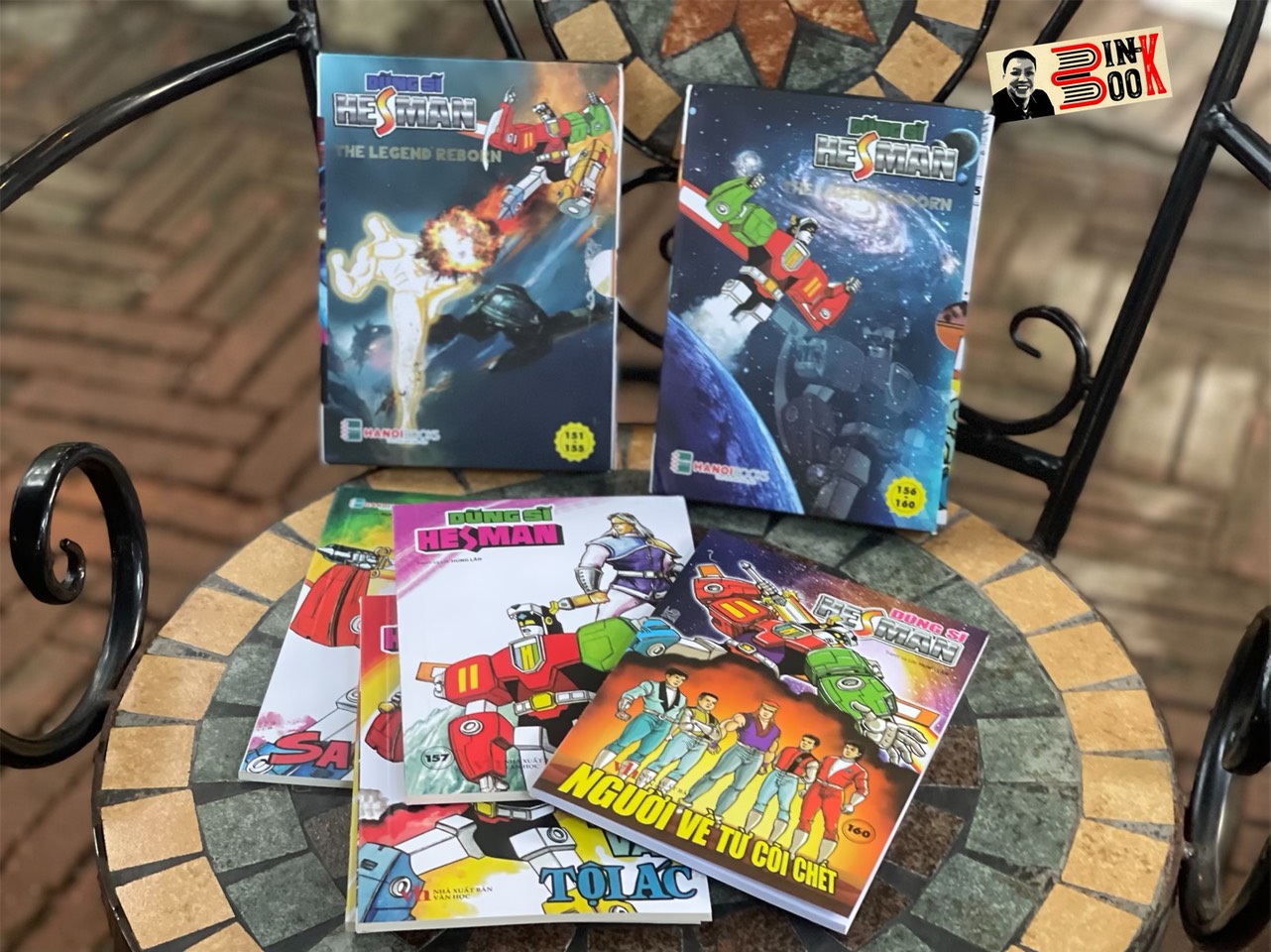 BOXSET 32: COMBO 5 TẬP DŨNG SĨ HESMAN -Hùng Lân -Hanoibooks - NXB Dân Trí