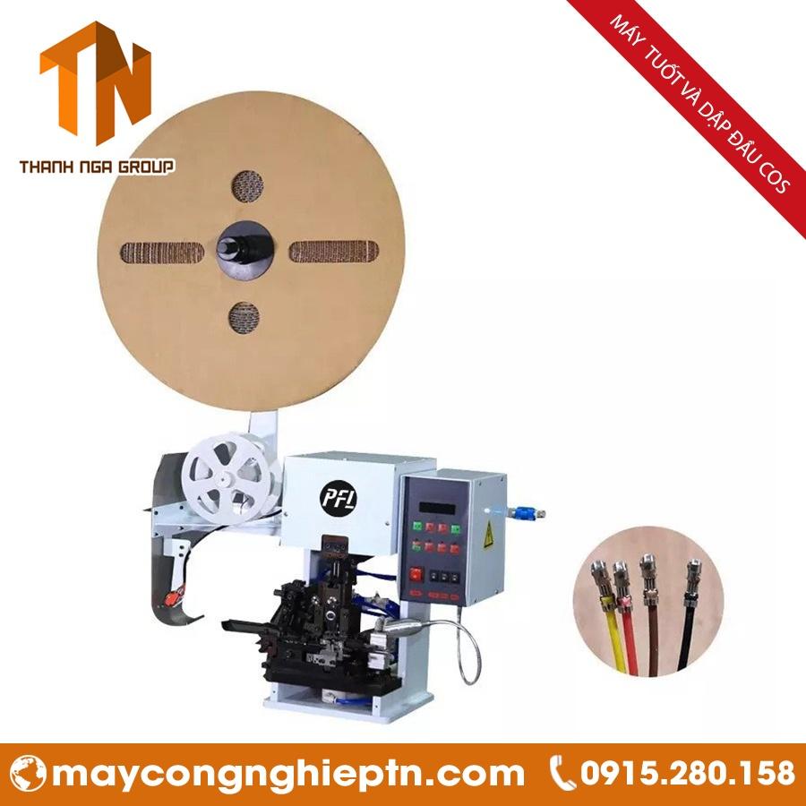 MÁY TUỐT VÀ DẬP ĐẦU COS DÂY ĐIỆN PFL-SH001