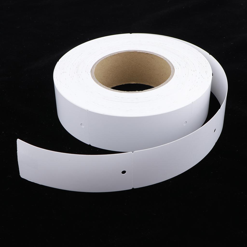 2-3pack 500pcs White Price Tags Writable Display Labels for Clothes Shoes