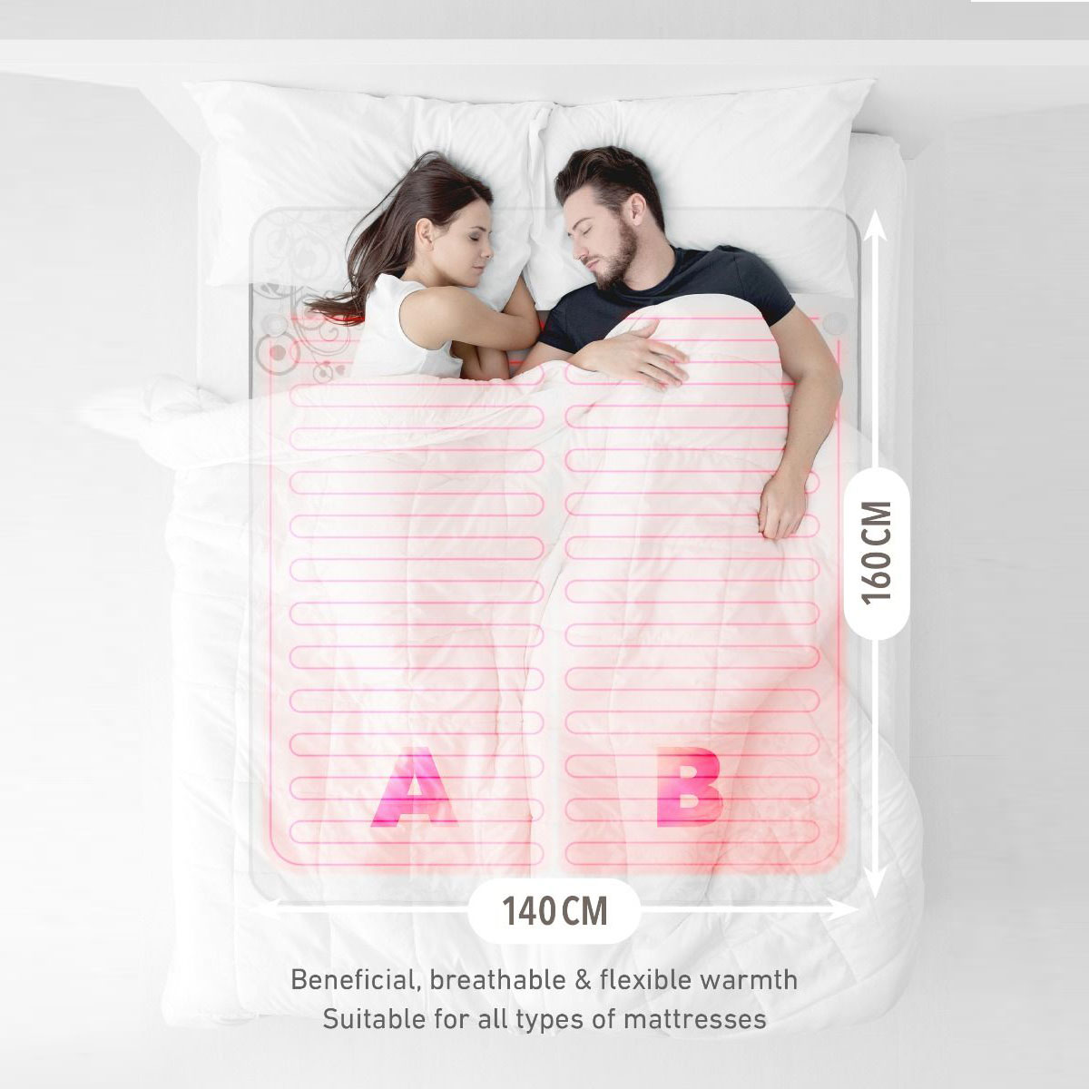 Đệm Điện Đôi Lanaform S2 LA180111