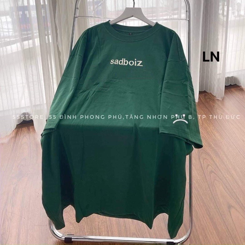 Áo thun SAD BOIZ vibes toos nam nữ unisex form rộng tay lỡ màu trend