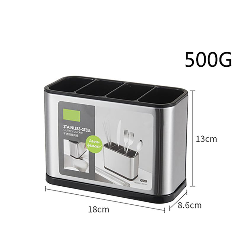 Đế Cắm Dao Ống Cắm Thìa Hộp Lưu Trữ Giá Treo Nhà Bếp Hàng Dao Kéo Nhà Tổ Chức Bộ Đồ Ăn Tiêu Nước Đũa Lồng Với Nước Ổ Cắm Khay