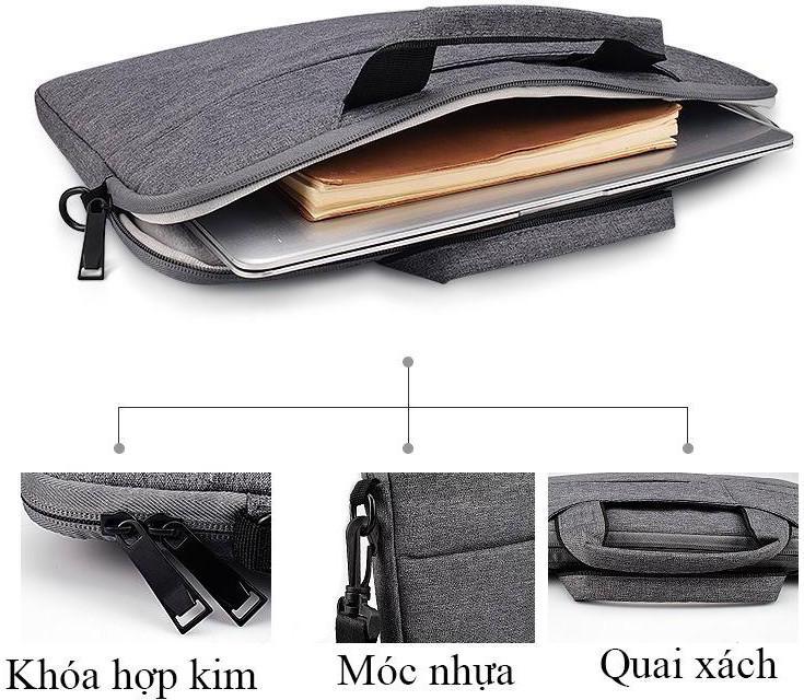 Túi đeo chéo kiêm túi bảo vệ laptop thời trang ST02S