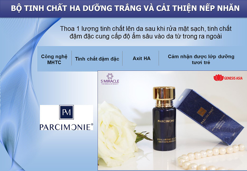 Bộ Tinh Chất HA 90 S+Miracle Dưỡng Ẩm, Chống Nhăn 15ml/lọ, Set/3 lọ