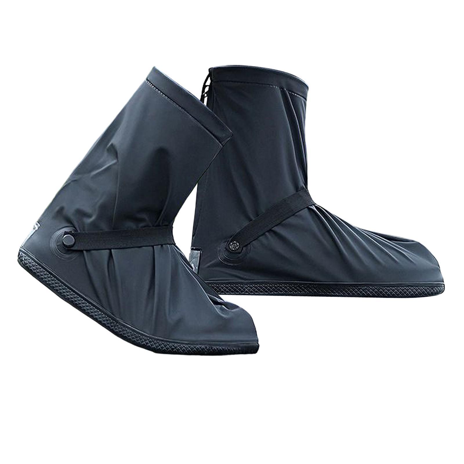 Waterproof Boots Covers ,Rain Shoe Cover, Galoshes ,Foldable ,Slip Resistance ,Shoe Protectors Overshoes Reusable Rain Boots for Fishing Mud Snow