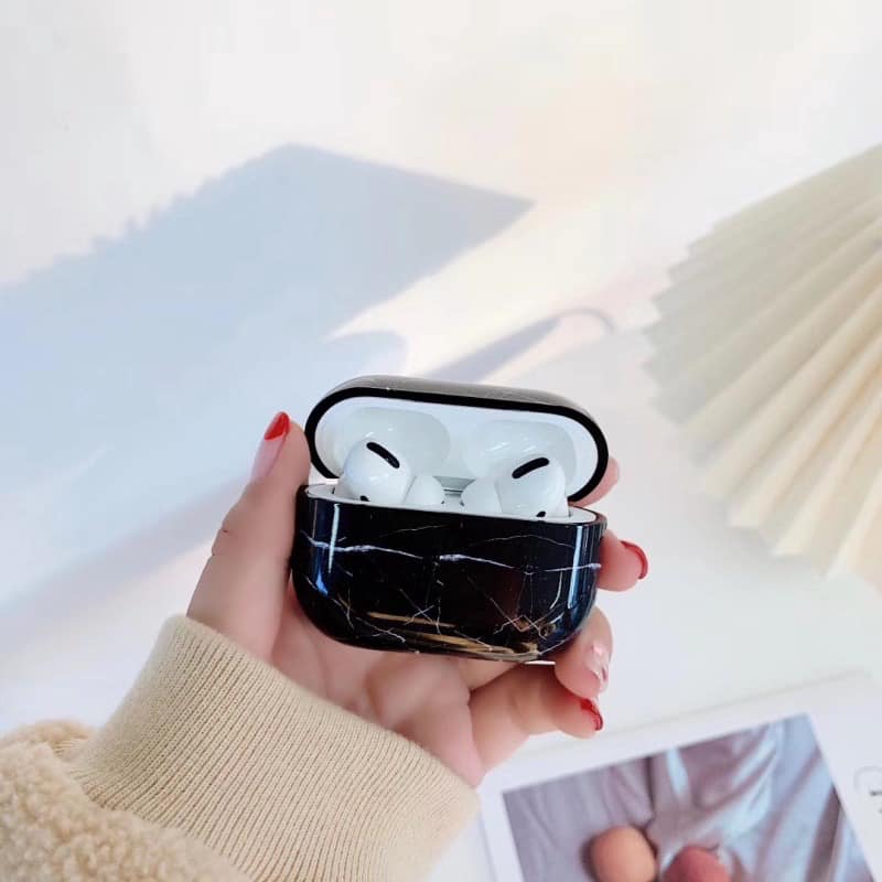 BAO CASE AIRPODS VỎ ỐP DÀNH CHO TAI NGHE AIRPODS 1, AIRPODS 2, AIRPODS PRO HOẠ TIẾT VÂN ĐÁ CẨM THẠCH SIÊU SANG CHẢNH