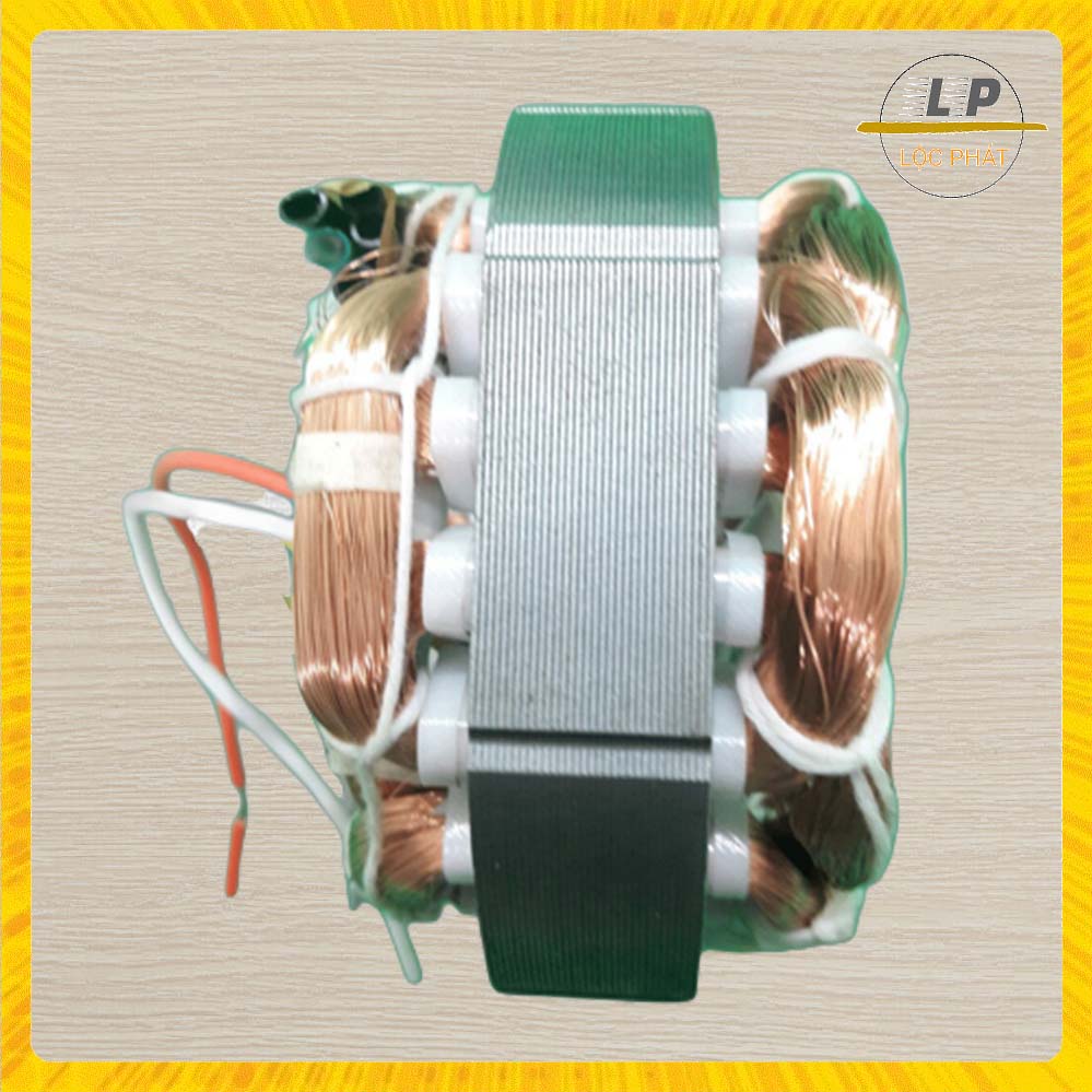 Cuộn dây quạt hộp B3/B4 ,stator B3-44/ B3-46/B4-44 / B4-46 - Tròn ( 100% dây đồng