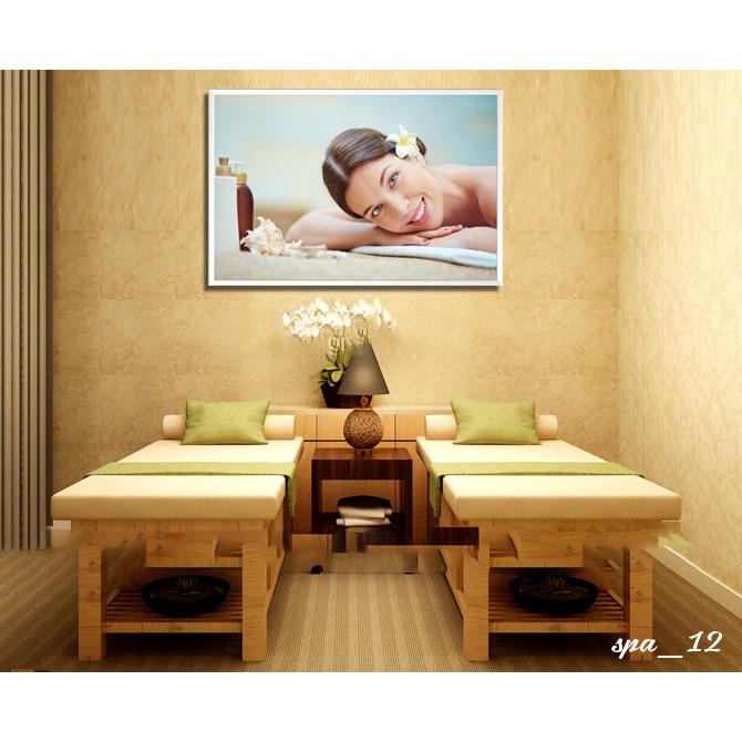 Tranh dán tường Spa, Tranh Spa đẹp in 3d nhiều mẫu